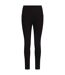 Legging Uni Et Extensible Trix Femme Noir Trespass-1