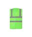 Gilet Haute Visibilité Cool Adulte Vert Clair Yoko-1