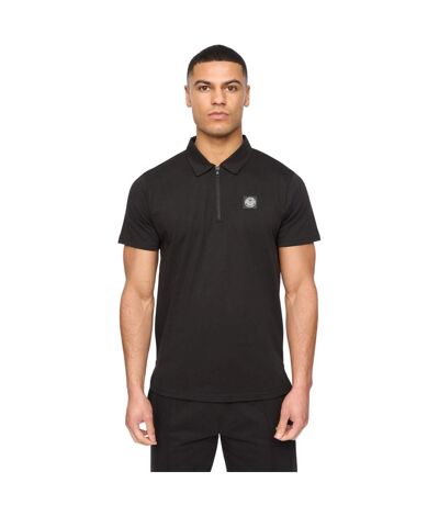 Mens henychill polo and shorts set black Henleys
