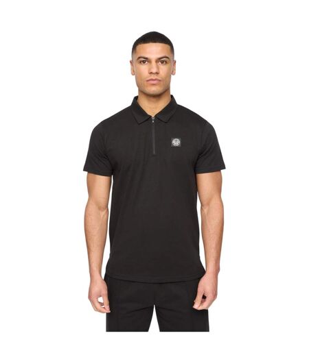 Mens henychill polo and shorts set black Henleys