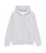 Mens Logo Relaxed Fit Long-sleeved Hoodie Silver Grey Lacoste-2