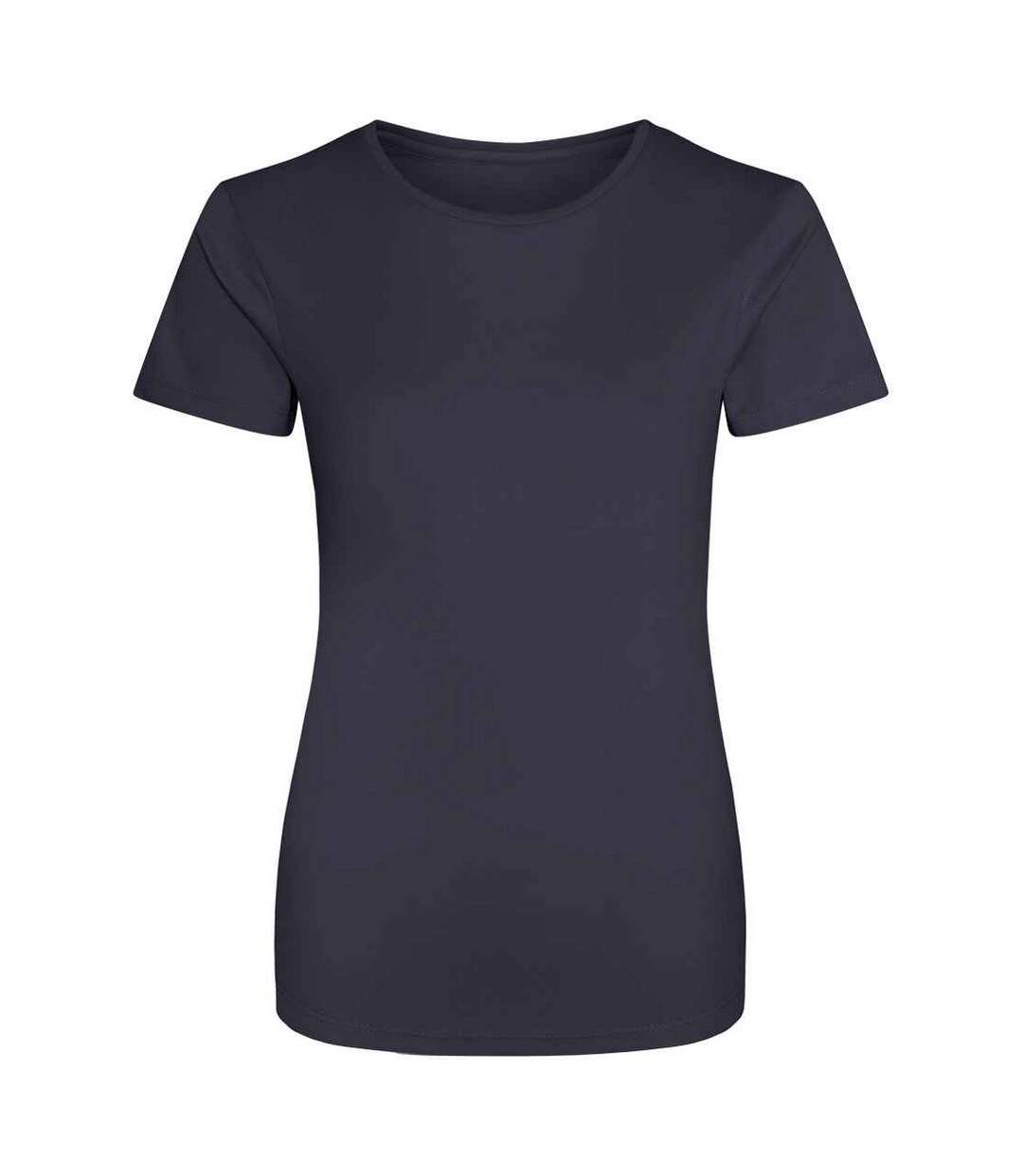 T-shirt Femme Bleu Marine Oxford AWDis Cool-1