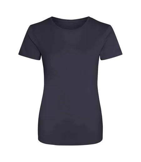 T-shirt Femme Bleu Marine Oxford AWDis Cool