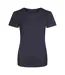 T-shirt Femme Bleu Marine Oxford AWDis Cool-1
