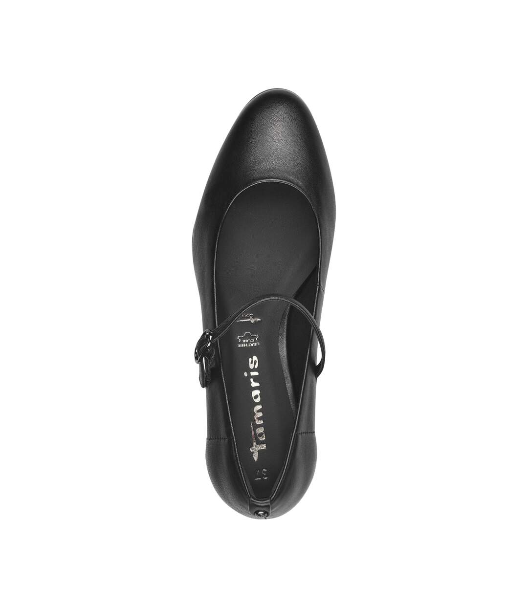 Ballerine à Talon Cuir Tamaris-5