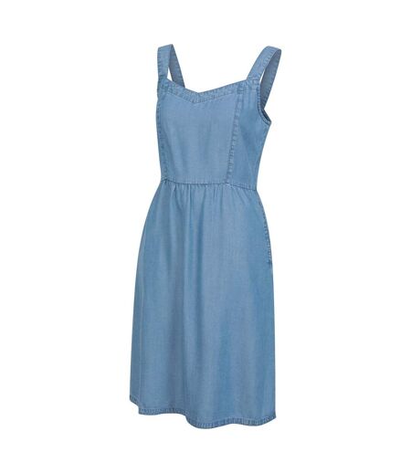 Mountain Warehouse Womens/Ladies Summer Time Chambray Midi Dress (Blue) - UTMW1714
