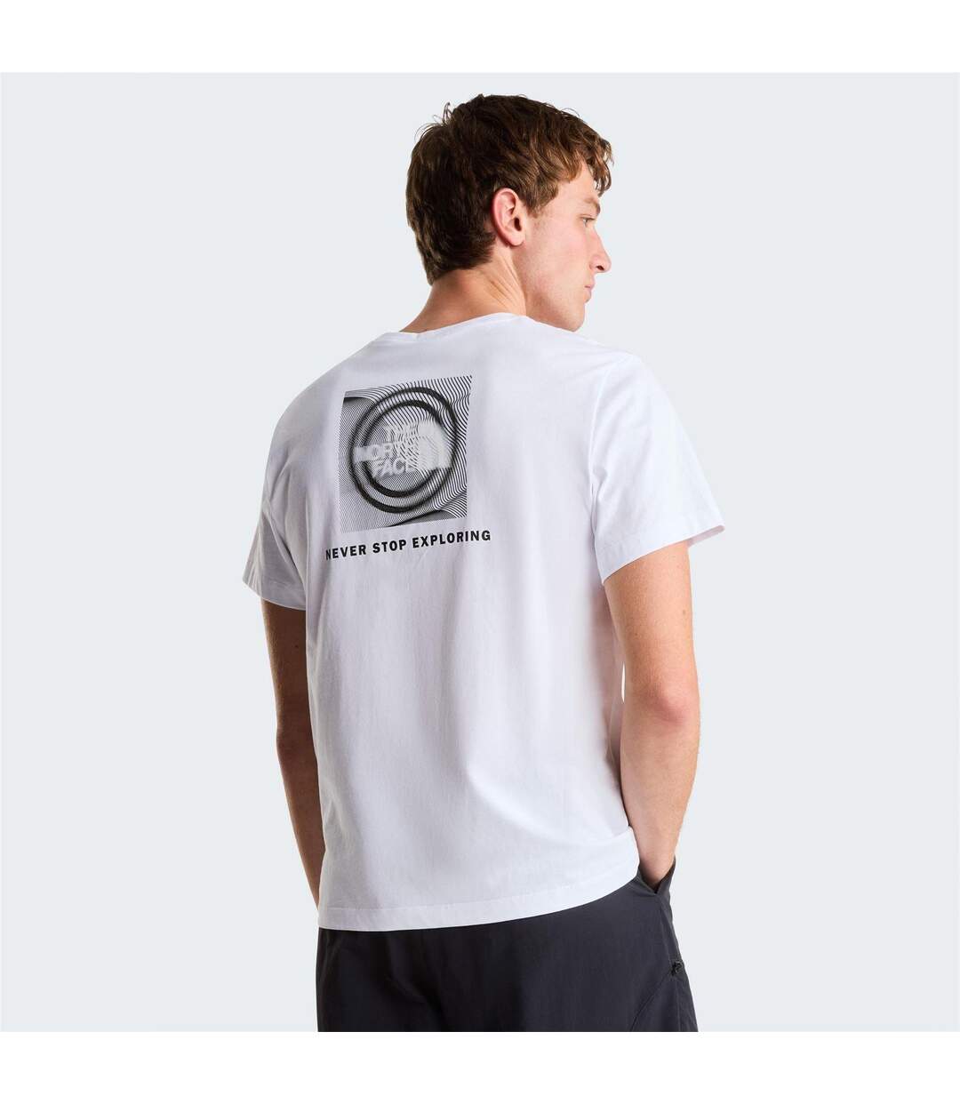 T-shirt Motif/style Imprimé Au Dos Nse Homme Blanc The North Face-3