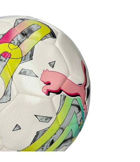 Puma - Ballon de foot TEAMFINAL6 MS (Blanc / Jaune / Vert) (Taille 3) - UTRD2851