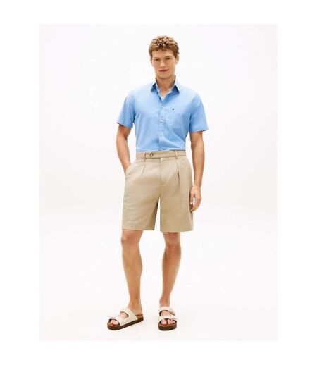 Chemise Manches Courtes Homme Bleu Tommy Hilfiger