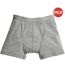 Boxers classic homme gris clair Fruit of the Loom