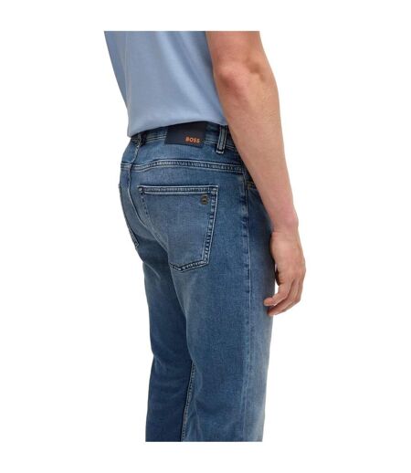 Mens Delaware Bc-l-c Slim Leg Jeans Blue Boss
