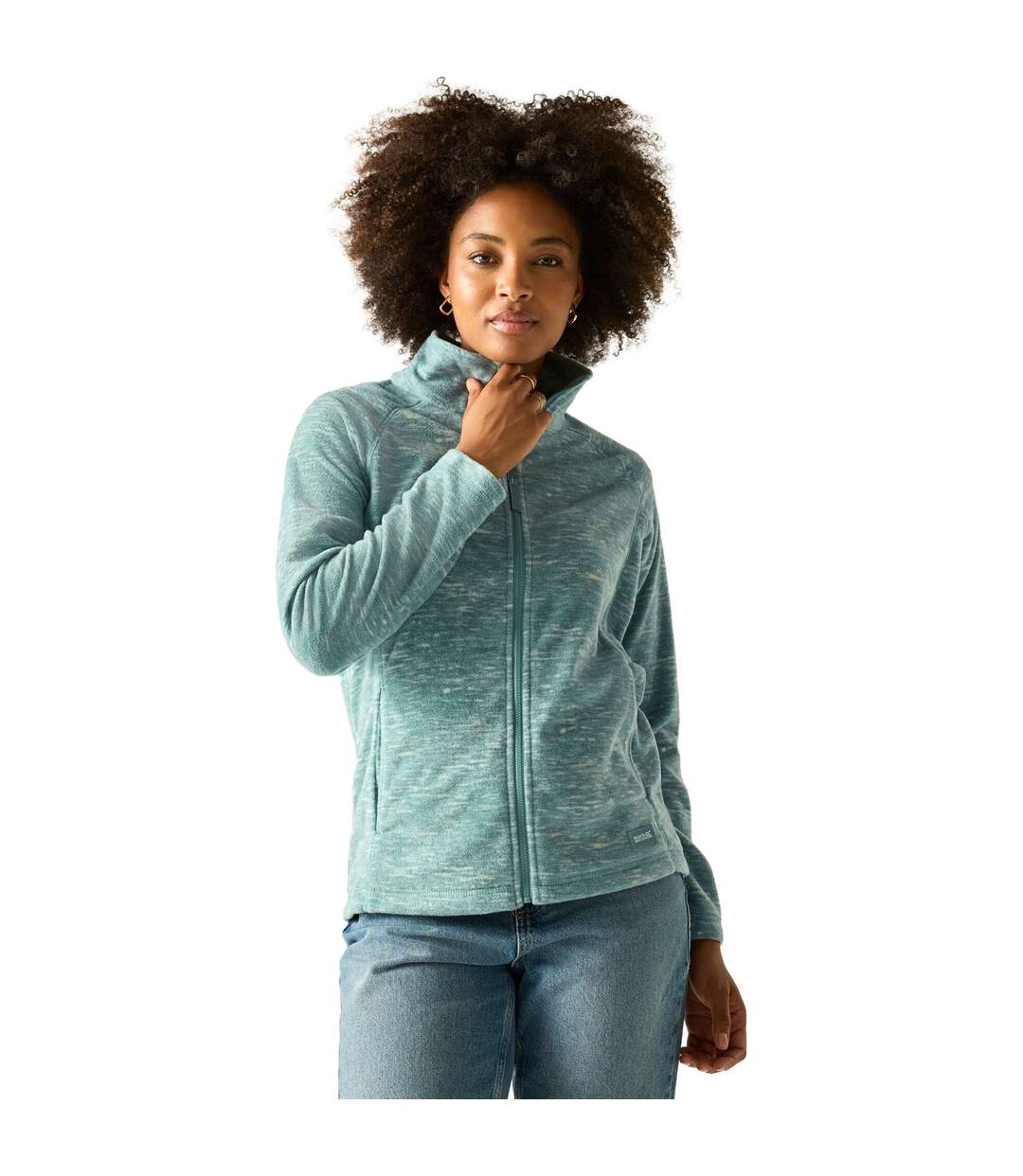 Veste Polaire Mayse Femme Turquoise Pastel Regatta-1