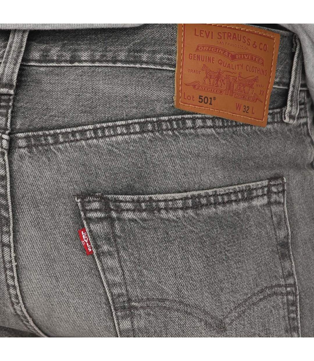 Short original weekend warrior homme bleu denim Levis-3