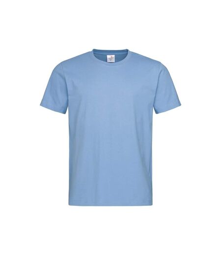 T-shirt Confortable Homme Bleu Clair Stedman