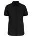 Chemise popeline manches courtes - Femme - K548 - noir