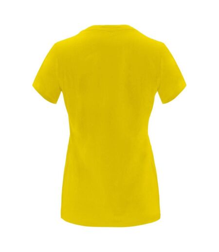 T-shirt Capri Femme Jaune Roly