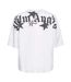 T-shirt Motif/style Étoile Filante Homme Blanc Palm Angels-2