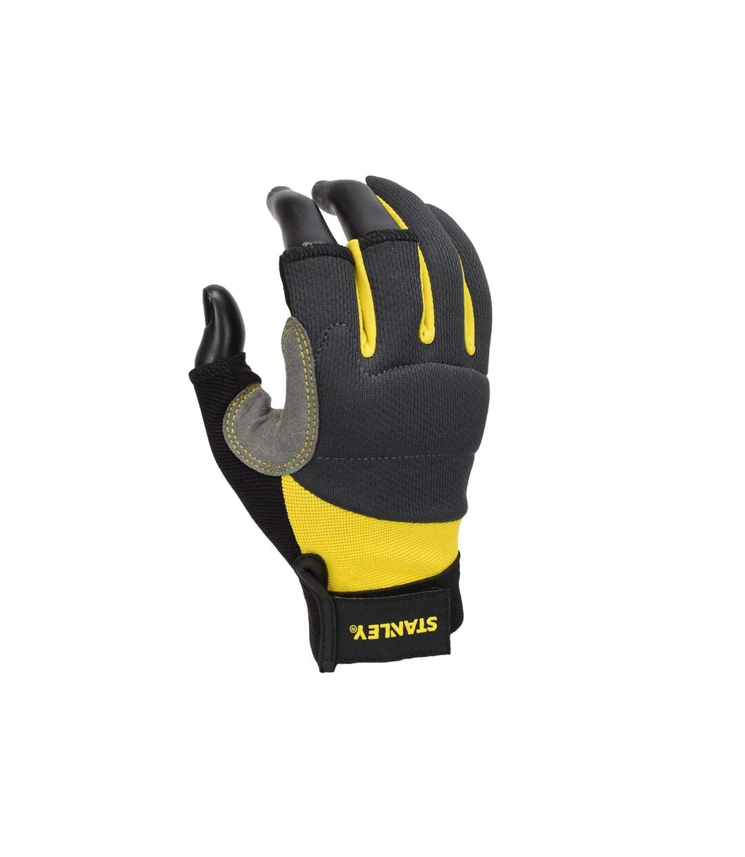 Gants de charpentier sy650 l jaune / gris / noir Stanley Stanley