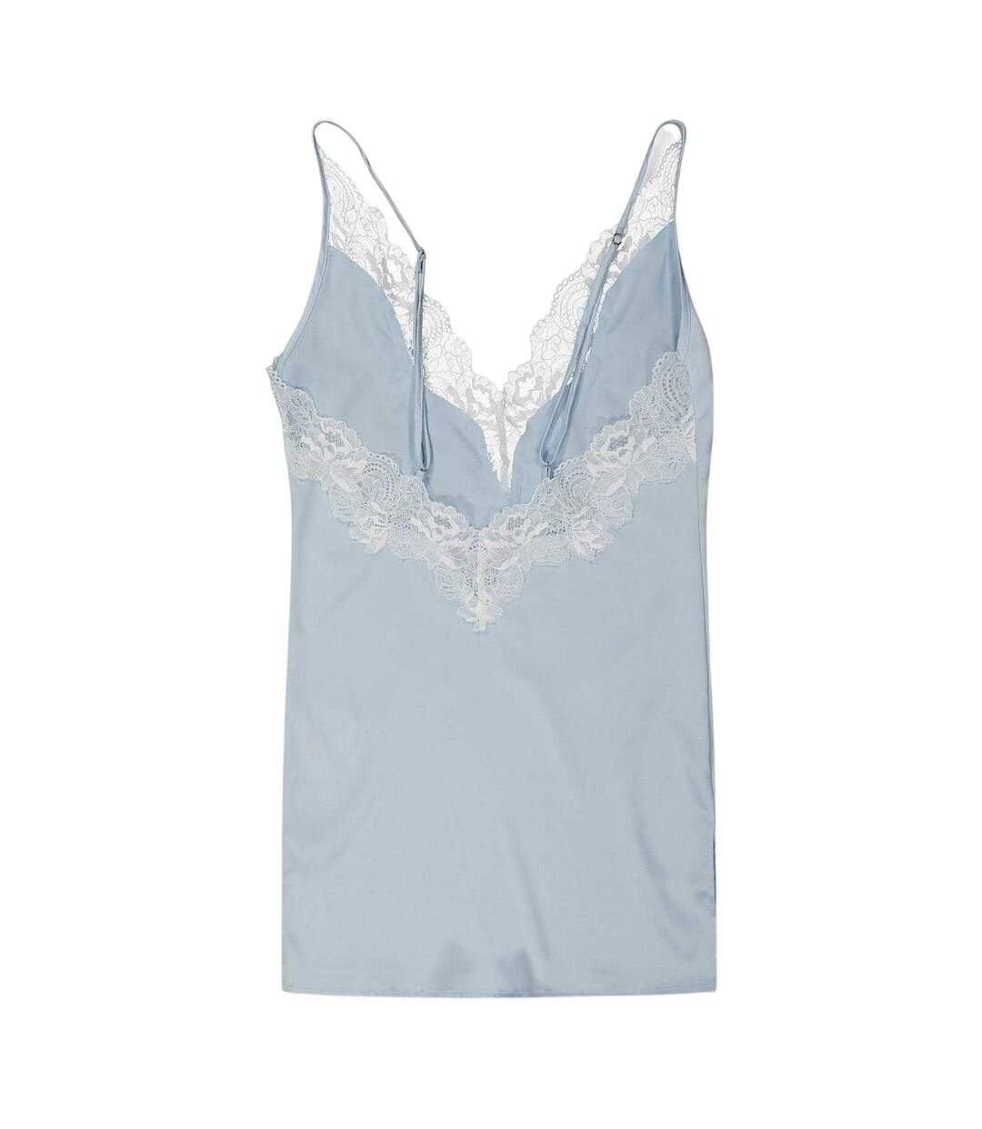 Robe À Bretelles Motif/style Lacets Femme Bleu Clair Bluebella-2