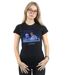 Disney T-shirt en coton Femme/Femme Frozen Build A Snowman (Noir) - UTBI21957-2