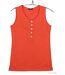Mayflower ANDY2O Débardeur homme orange en coton pour un style décontracté et estival-2