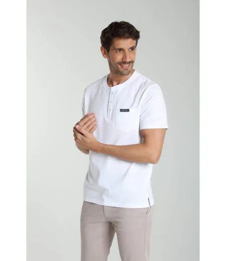 T-shirt manches courtes coton HENLEY
