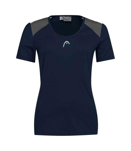 T-shirt Club Tech Femme Bleu Foncé Head