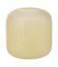 Vase Design en Verre Lignes Carla 16cm Jaune Clair-1