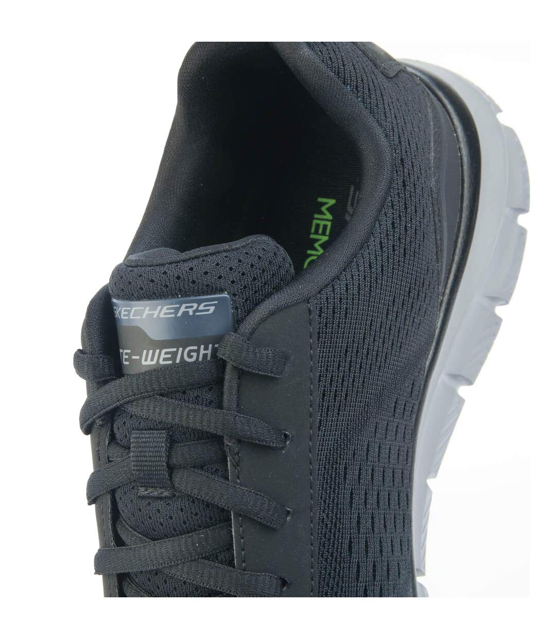 Mens track ripkent trainers navy Skechers-4