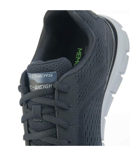 Mens track ripkent trainers navy Skechers