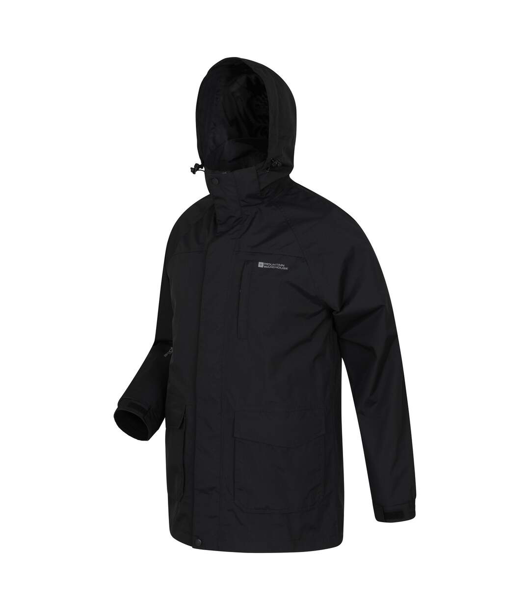 Veste imperméable glacier homme noir Mountain Warehouse Mountain Warehouse