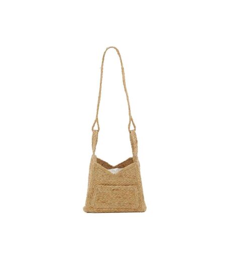 Sac bandoulière en jute tressé