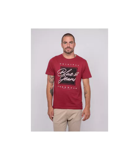 T-shirt pur coton à motif JABLOTE
