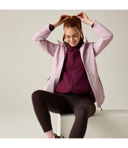 Veste Imperméable À Capuche Hamara Femme Lilas Clair Pourpre Regatta