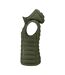 Womens/ladies Woodlake Heights Padded Gilet Moss Green James Harvest-3