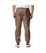 Mens softstyle midweight pocket sweatpants brown savana Gildan-2