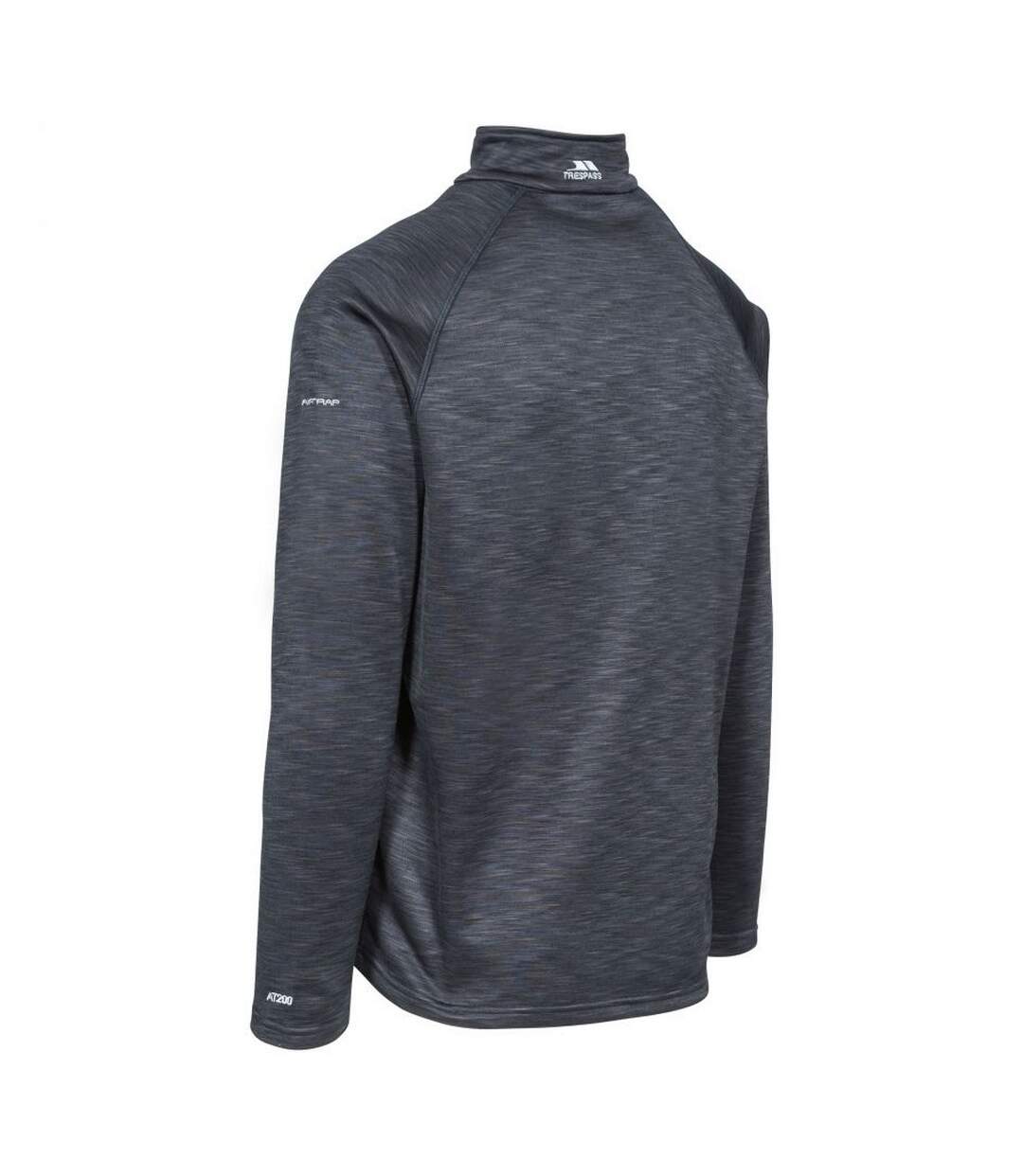 Polaire Collins Homme Noir Chiné Trespass-3