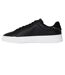 Mens Pebble Grain Court Leather Trainers Black Gold Tommy Hilfiger-3