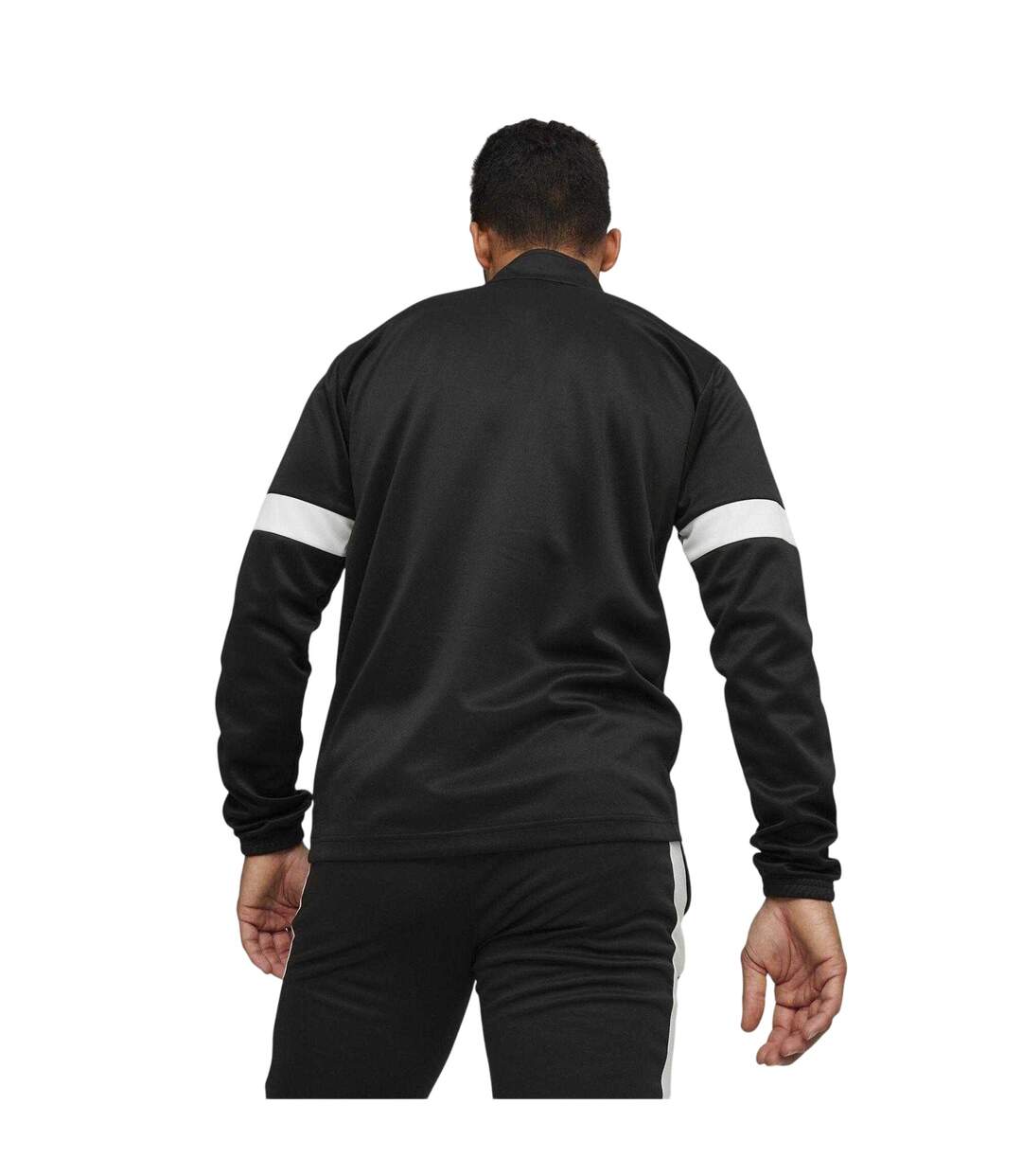 Mens Individual Rise Drill Top Black White Puma-3