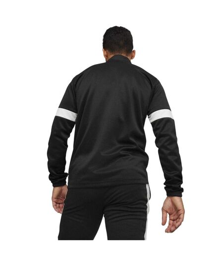 Mens Individual Rise Drill Top Black White Puma