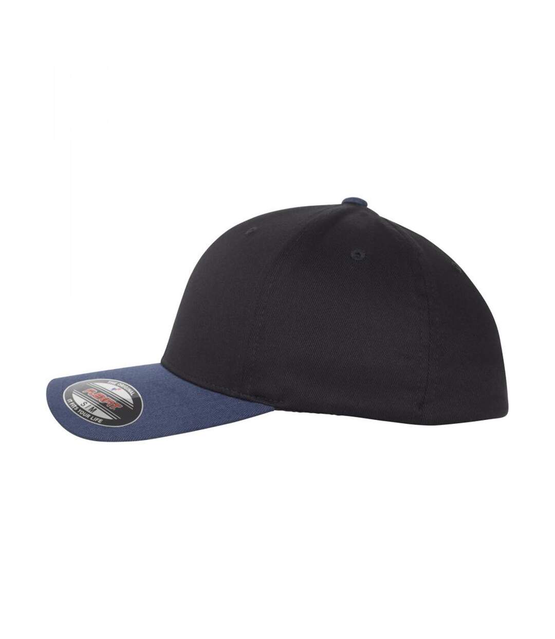 Casquette Adulte Noir Bleu Marine Flexfit-3