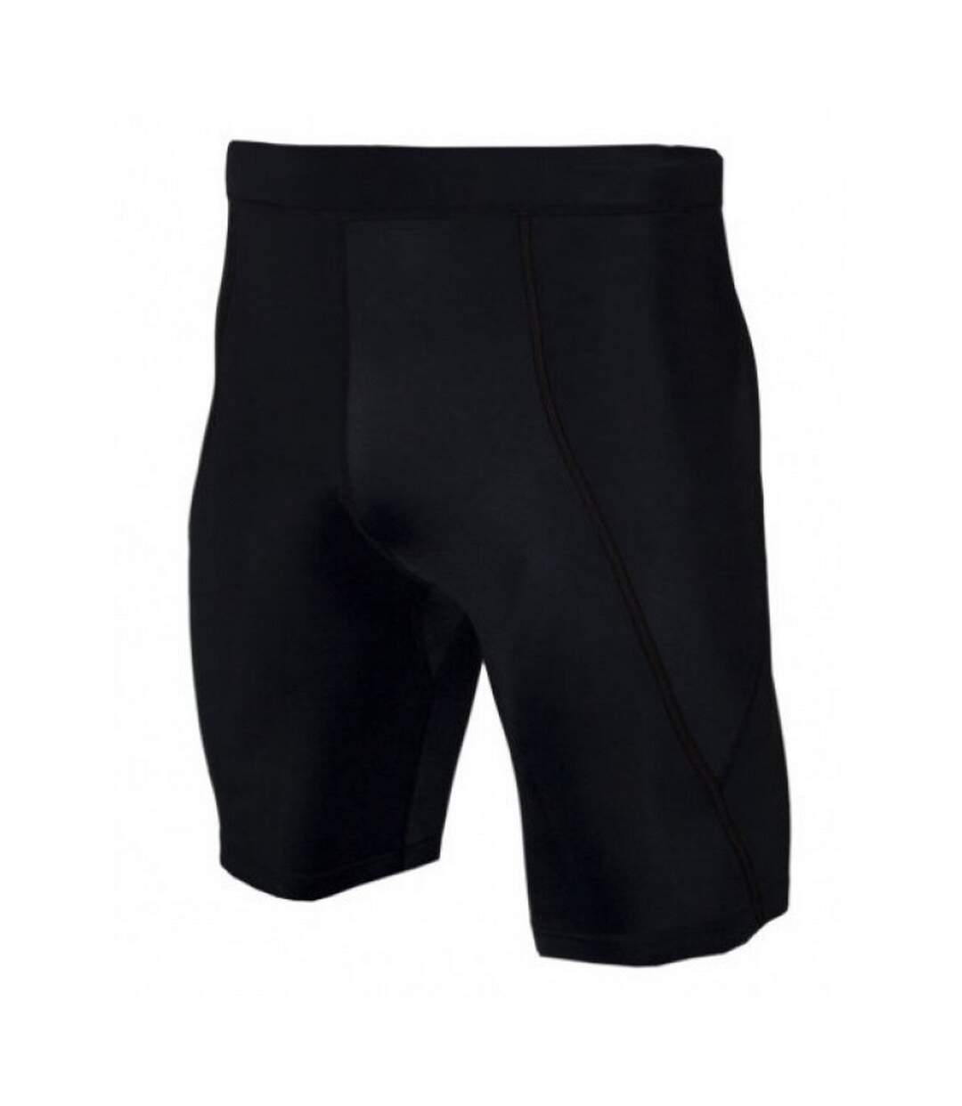 Short thermique homme noir Carta Sport-1