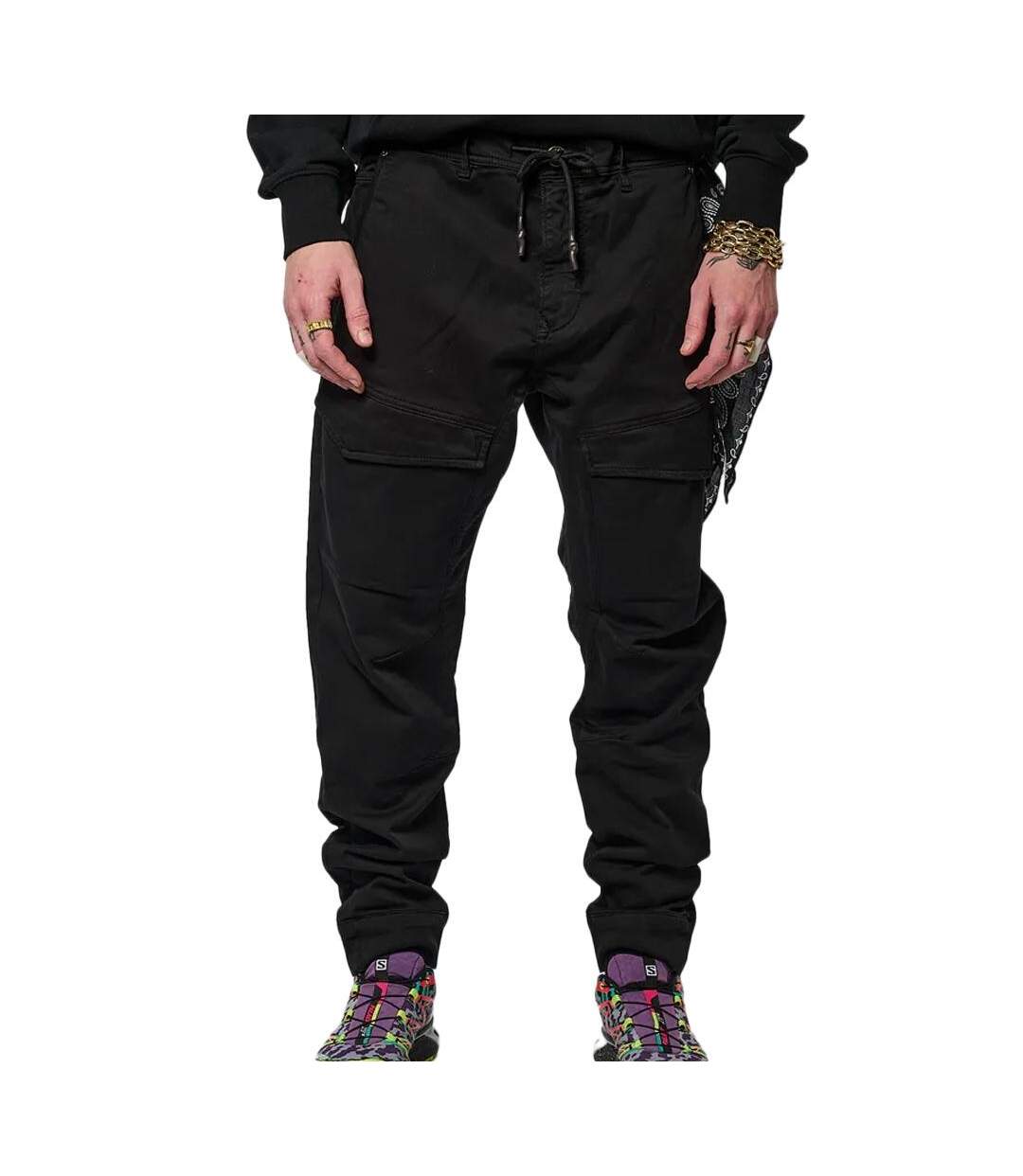 Pantalon toile noir homme kaporal ronane - xs-1