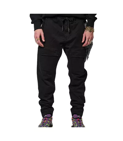 Pantalon toile noir homme kaporal ronane - xs