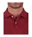 Polo bio classique pour hommes claret Raging Bull