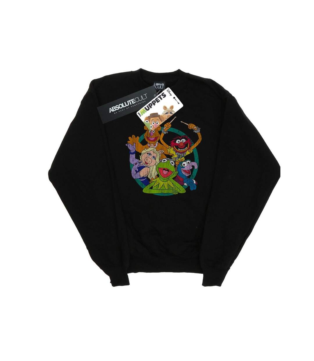 Disney Femmes/Ladies The Muppets Group Circle Sweatshirt (Noir) - UTBI31294-1