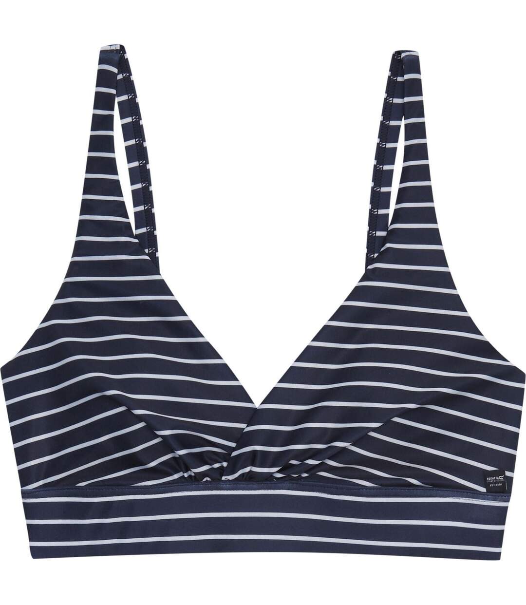 Haut De Maillot De Bain Paloma Femme Bleu Marine Blanc Regatta-2