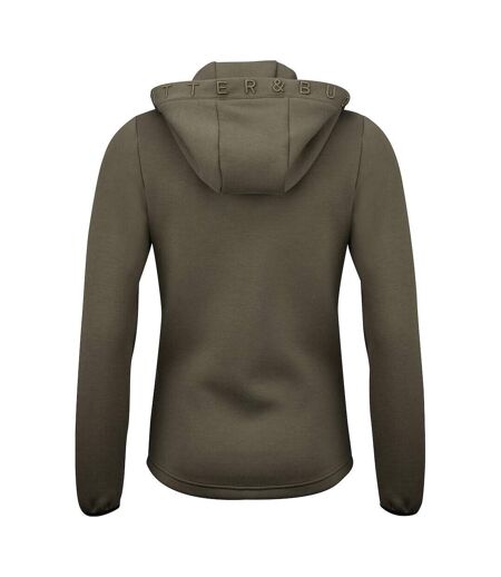 Veste À Capuche Pemberton Femme Vert Kaki Cutter & Buck