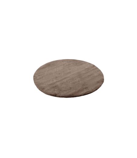 Tapis de Bain Fait à la Main Rabbit 100cm Beige Foncé