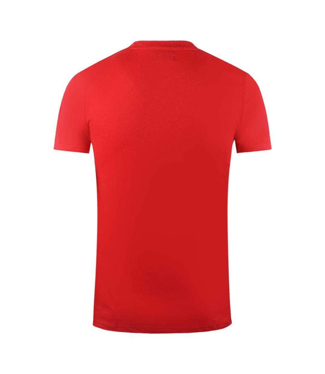 Mens London Aldis Logo T-shirt Red Aquascutum-2